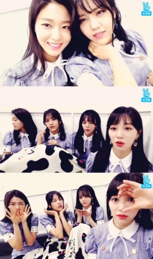 &#39;V앱&#39; AOA &#34;&#39;Excuse me&#39; 1위, 팬들 덕분&#34;