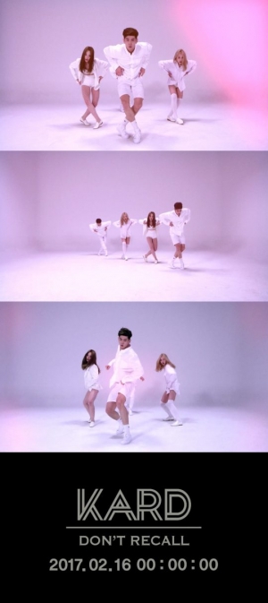 K.A.R.D, 싱글 '돈 리콜(Don&#39;t Recall)' 키포인트 안무 영상 공개