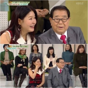 송해, 유지나를 늦둥이 딸로 맞은 사연 공개