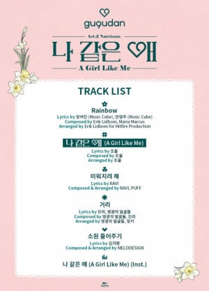 구구단, 미니 2집 &#39;나르시스&#39; 트랙리스트 공개...총 6곡 수록