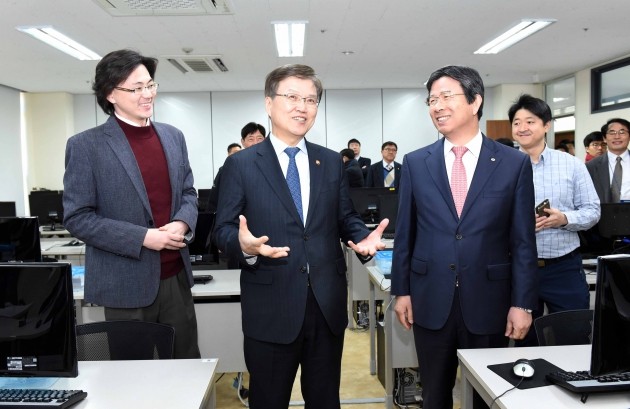 최양희 미래부 장관 “부경대의 산학협력·창업현장 가장 모범적”