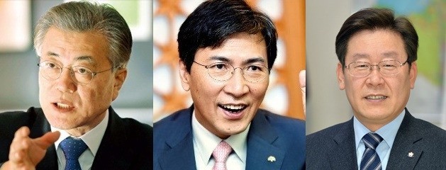 더불어민주당 TV토론…문재인 "정권교체"·안희정 "새로운 길"·이재명 "공정한 나라"