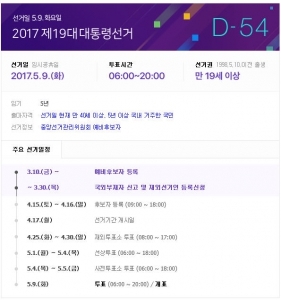 5월 9일 대선 확정…공식 선거운동 기간은?