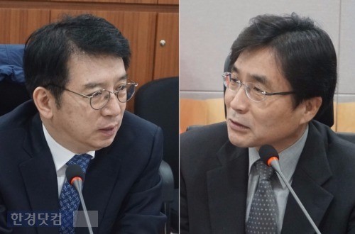 발언하는 이정희 교수(왼쪽)와 김영선 사무총장. / 사진=한-인도네시아 포럼 제공