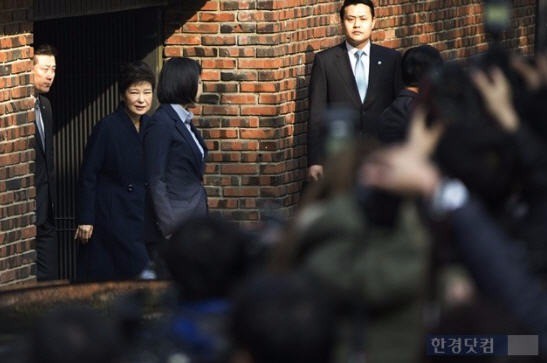 박근혜 전 대통령 검찰조사(사진=최혁 기자)