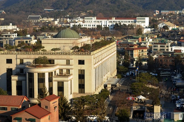 [포토] 탄핵선고 앞두고 긴장감 감도는 헌법재판소