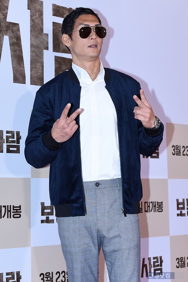 [HEI포토] 박준형, '멋지게 브이~'