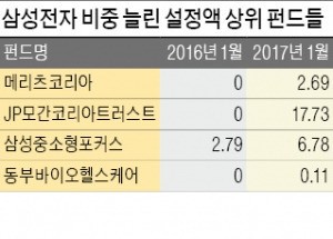 "원칙에 맞지 않지만"…삼성전자 사들이는 중소형주펀드