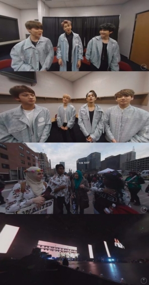美 뉴욕타임스 &#34;방탄소년단, 가장 유명한 K팝 그룹&#34;… 투어 집중 조명