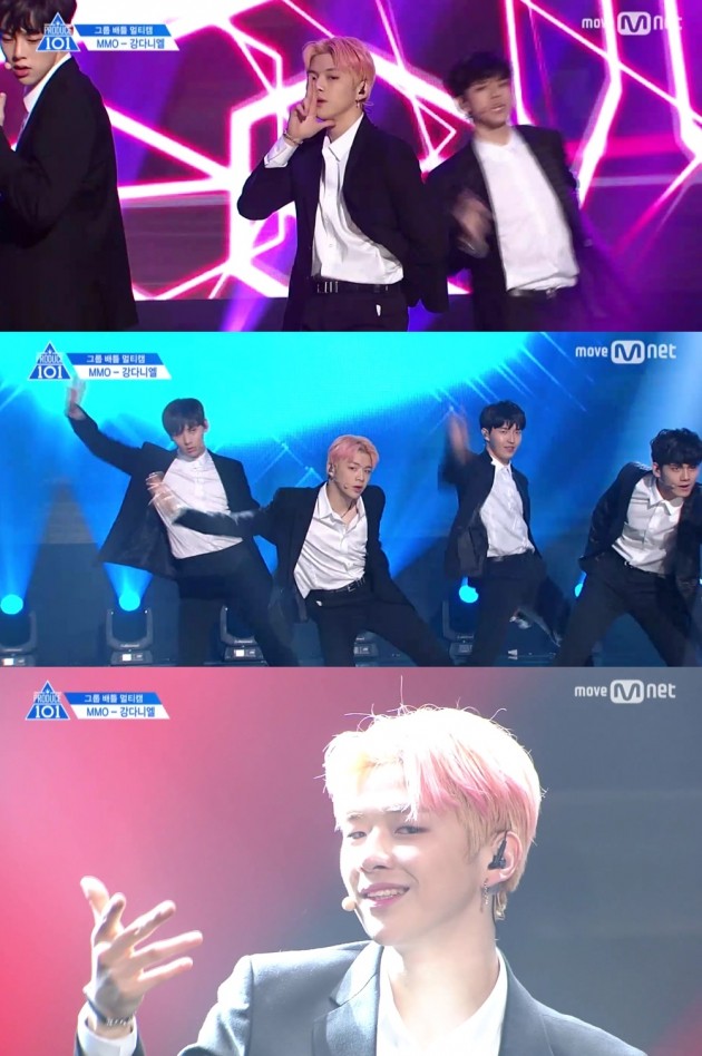 '프로듀스 101 시즌 2' 강다니엘 /사진=네이버TV캐스트