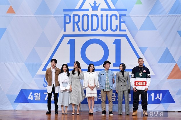 [HEI포토] 프로듀스101, '최강 트레이너와 대표 보아'