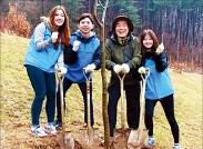 한국콜마 창립 27주년 식목 행사