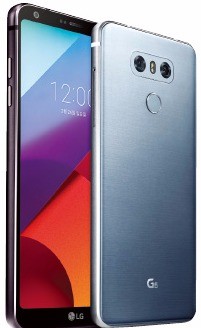 LG G6 블랙(왼쪽)과 플래티늄. 