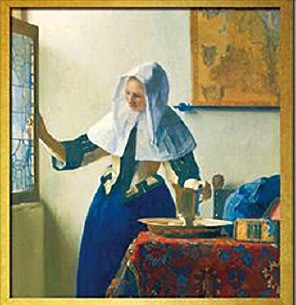 [그림이 있는 아침] 요하네스 페르메이르 '물 주전자를 든 젊은 여인'