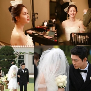 &#39;언니는 살아있다&#39; 김주현X성혁, 결혼식 현장 비하인드 컷 공개