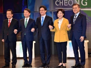 대선후보 첫 TV토론, 사드 배치 놓고 논쟁