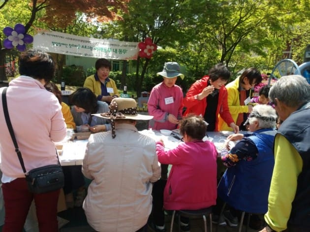 그루터기 나눔봉사단,발달장애인과 전시회 성료 