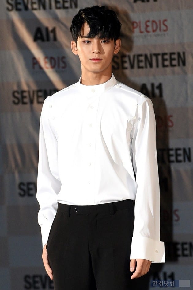 그룹 세븐틴 민규 / 사진=최혁 기자