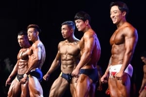  '초콜릿 복근은 기본' (2017 WBFF 코리아)