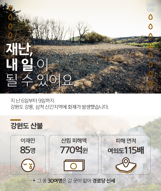 [뉴스래빗] 방재의 날‥강원 산불 '내 일'이라면