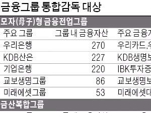 금융그룹 통합감독시스템 검토…삼성·한화 자금거래 일일이 감시 받나