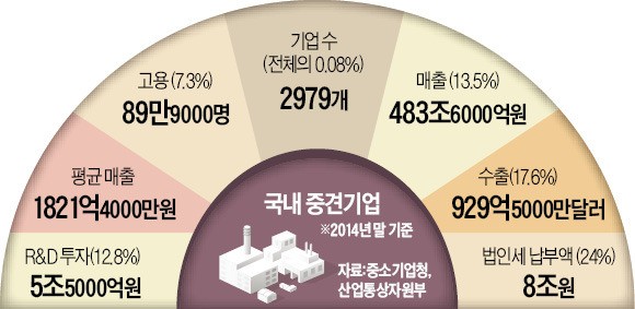 '명문장수기업' 뭐길래…대상 축소에 뿔난 중견기업