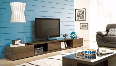 현대리바트는 내달부터  가구 매장에서 LG UHD TV를 판매한다. 현대리바트 제공