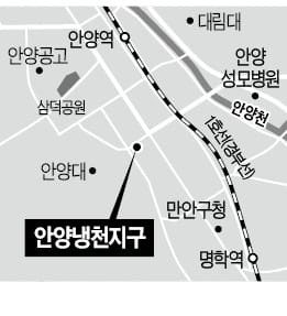 안양냉천지구 재개발, 14년 만에 '첫 삽'