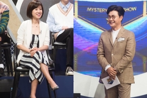 &#39;미스터리 랭크쇼&#39; 박미선, 김성주와 눈치 싸움...묘한 긴장감