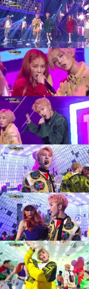 &#39;뮤직뱅크&#39; 트리플 H, 3色 흥부자들… &#39;365 FRESH&#39;