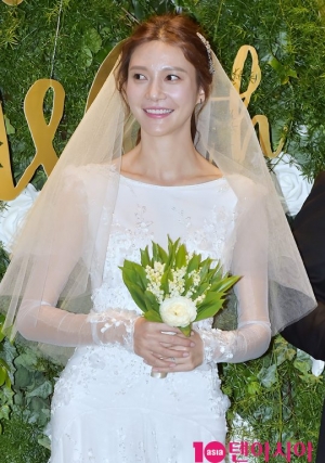 [TEN PHOTO]차예련 &#34;주상욱 오빠와 결혼식 전날 한숨도 못잤다&#34;