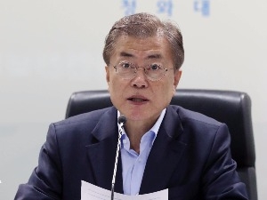 문재인 대통령 "북한의 도발과 핵 위협 결코 용납하지 않을 것"