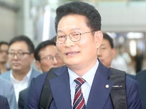 송영길 특사 출국…"북핵해결 협력 등 대통령 비전 전달"