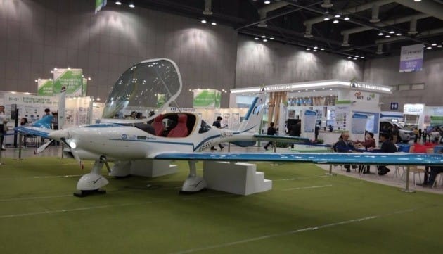 베셀이 독일 업체와 함께 개발 중인 경비행기 KLA-100의 모습. 회사는 오는 9월 개발을 완료할 것으로 예상하고 있다. 사진=베셀