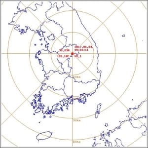 충북 충주서 규모 2.1 지진