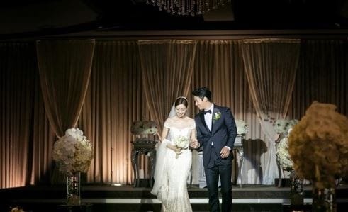 이상우·김소연, 결혼식 사진 공개 "행복하고 건강한 가정 꾸리겠다"