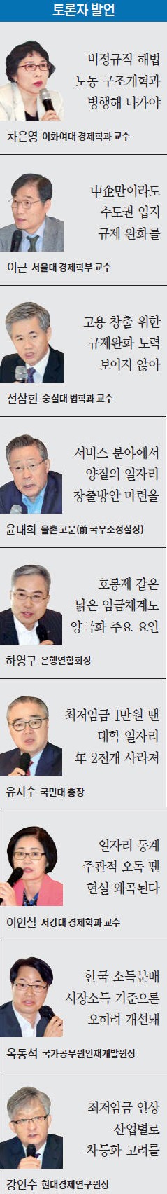 이용섭 일자리위원회 부위원장 "세금 많이 내면서 일자리도 많이 만드는 기업이 애국자"