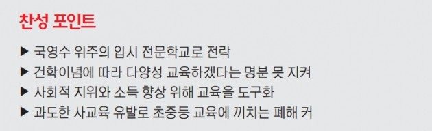 [맞짱토론] 자율형사립고 폐지해야 하나