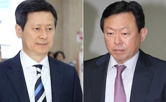 신동빈·동주 형제 2년 만에 만나…모친이 화해 주선