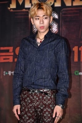  지코, '여배우 뺨치는 V라인 턱선'