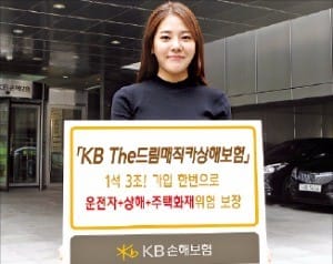 [주목! 이 상품] KB손해보험'KB The드림매직카상해보험', 운전자보험에 상해·재물·배상책임 보장 추가