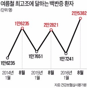 따가운 자외선이 독…백반증, 여름이 두렵다