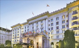 미국 샌프란시스코 페어몬드 호텔. 