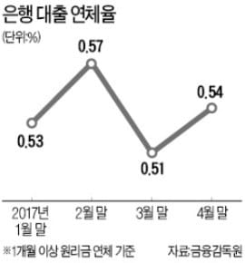 안정되나 했더니…다시 높아진 대출 연체율