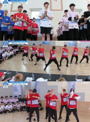 &#39;프로듀스 101 시즌2&#39;, 김사무엘부터 윤지성까지... 흥겨운 &#39;쇼타임&#39;