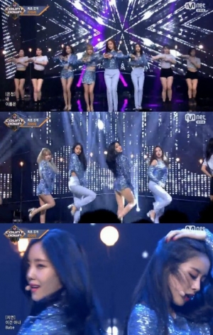 '엠카' 티아라, 4인조 개편뒤 첫 무대 '내 이름은?'