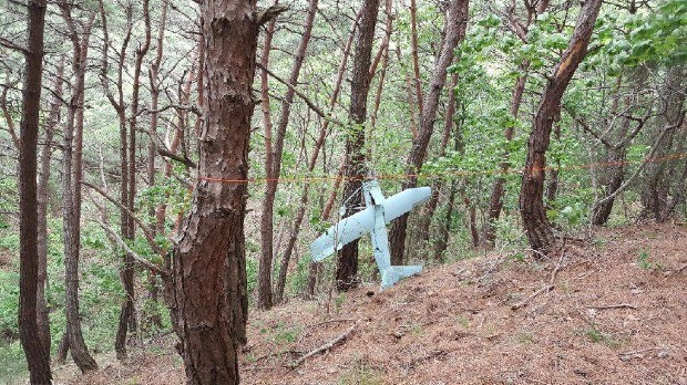 북한 무인기 추정비행체 사드 성주골프장 사진 10여장 촬영