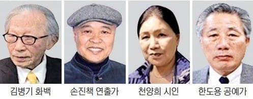 101세 김병기 화백 등 4명 예술원 신입 회원