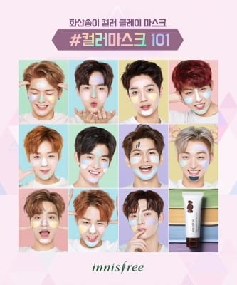 이니스프리, 워너원과 컬러마스크101 이벤트 전개