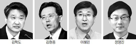 통상교섭본부장, 김학도·김현종·이혜민·정영진 물망